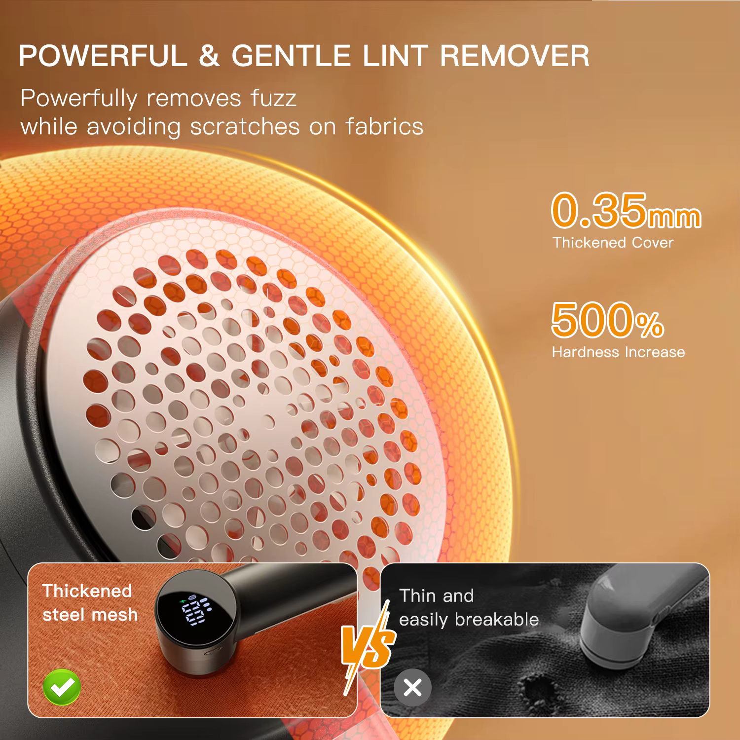 Fabric Shaver Rechargeable Lint Remover
