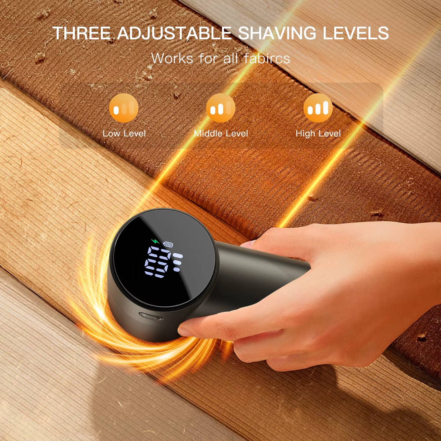 Fabric Shaver Rechargeable Lint Remover
